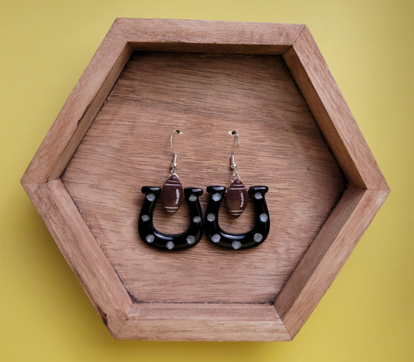 HorseShoe Black/Silver