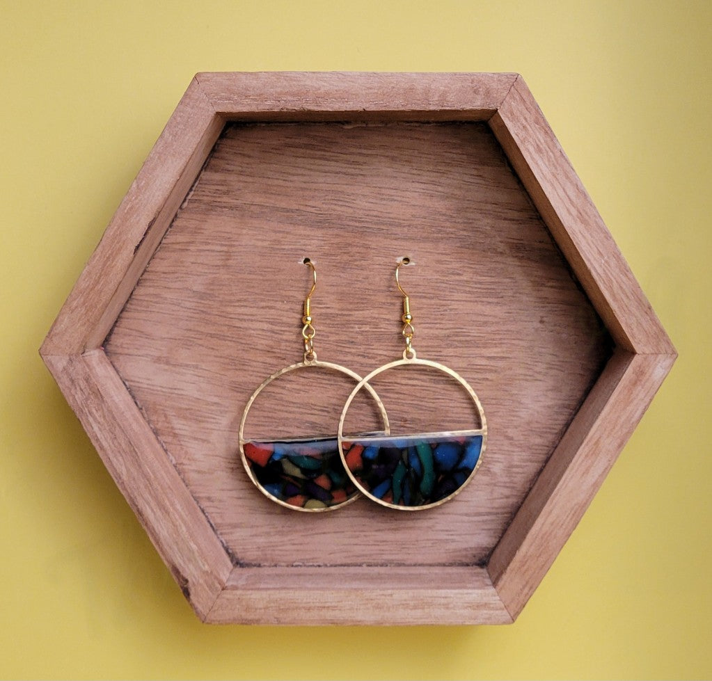 Stained glass inspired