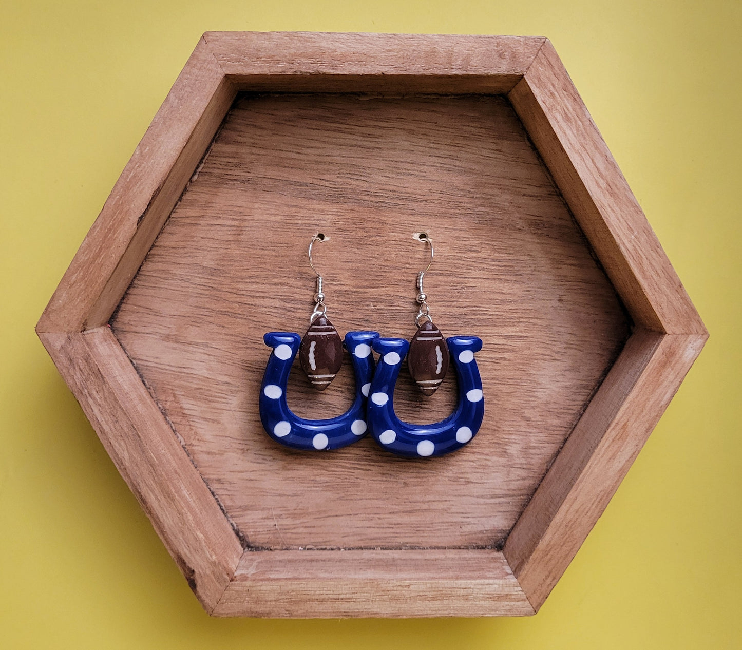 Horseshoe Game Day Blue/White