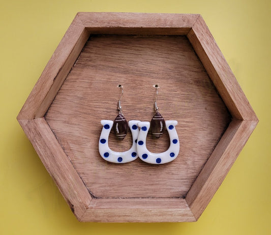 Horseshoe Game Day White/Blue