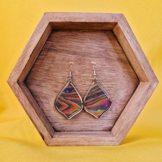 Large Rainbow Dangle